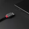 Lindy 1 m USB 3.2 Type C į Micro-B kabelis, Anthra Line, 1 m, USB C, Micro-USB B, USB 3.2 Gen 1 (3.1 Gen 1), juoda