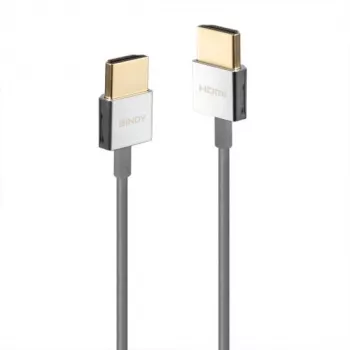 Lindy Ultra High Speed HDMI plonas kabelis 1m, 1 m, HDMI Type A (Standard), HDMI Type A (Standard), 48 Gbit/s, Balta
