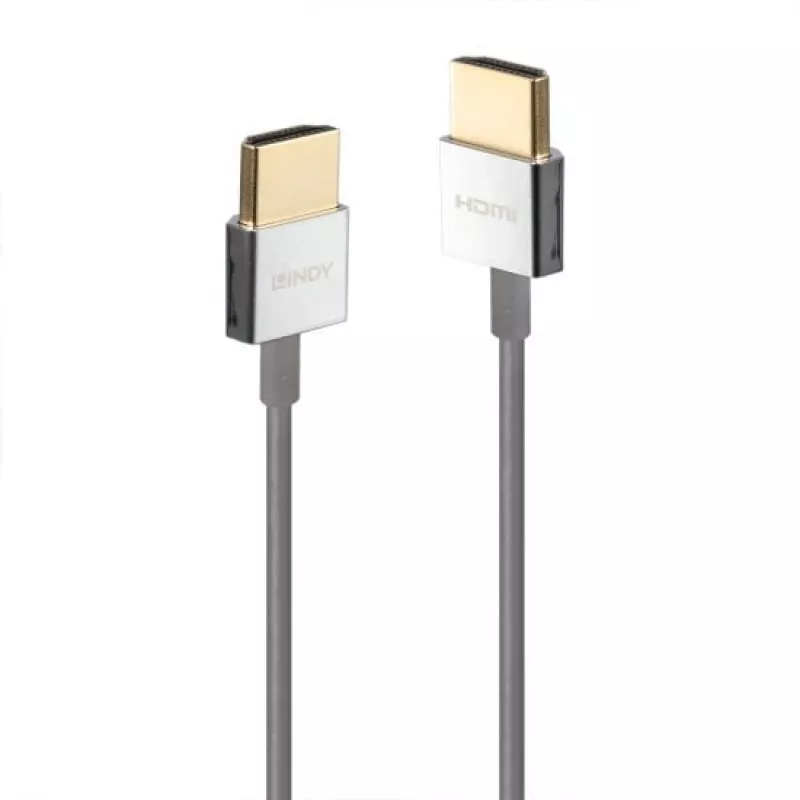 Lindy Ultra High Speed HDMI plonas kabelis 1m, 1 m, HDMI Type A (Standard), HDMI Type A (Standard), 48 Gbit/s, Balta