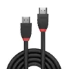 Lindy 7.5m 8K60Hz HDMI laidas, Juoda Line, 7.5 m, HDMI A tipo (standartinis), HDMI A tipo (standartinis), 48 Gbit/s, juodas