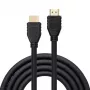 Lindy 0,5 m lankstus 4K@60Hz HDMI laidas, 0,5 m, HDMI A tipo (standartinis), HDMI A tipo (standartinis), 18 Gbit/s, juodas