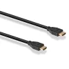 Lindy 3 m 4K60Hz HDMI laidas, lankstus, 3 m, HDMI A tipo (standartinis), HDMI A tipo (standartinis), 18 Gbit/s, juodas