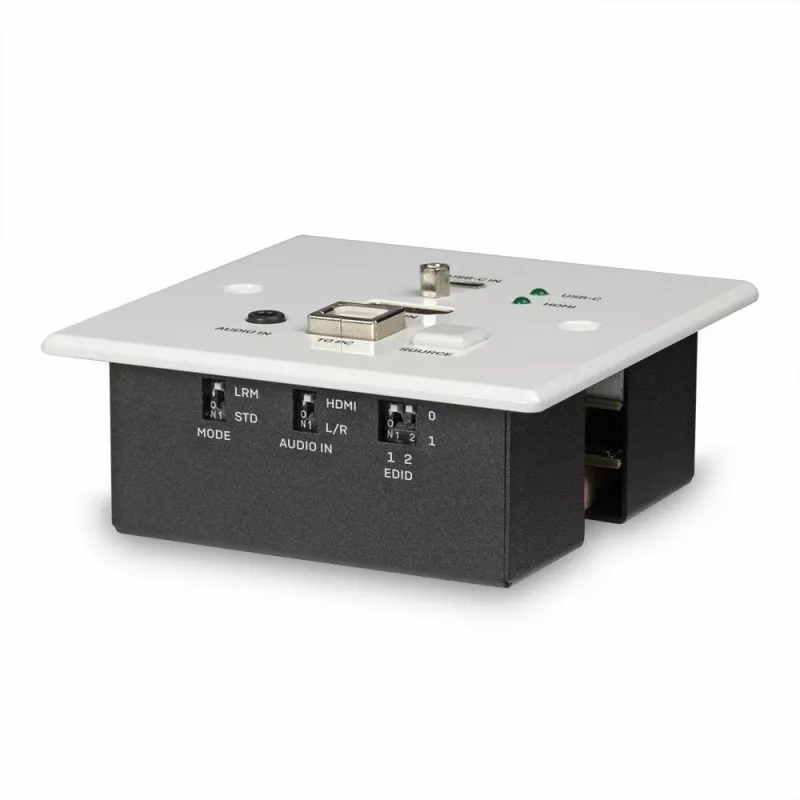 Lindy 150m Cat.6 HDMI 4K60 & Type C HDBaseT UK sieninė KVM plokštė, siųstuvas