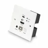 Lindy 150m Cat.6 HDMI 4K60 & Type C HDBaseT UK sieninė KVM plokštė, siųstuvas