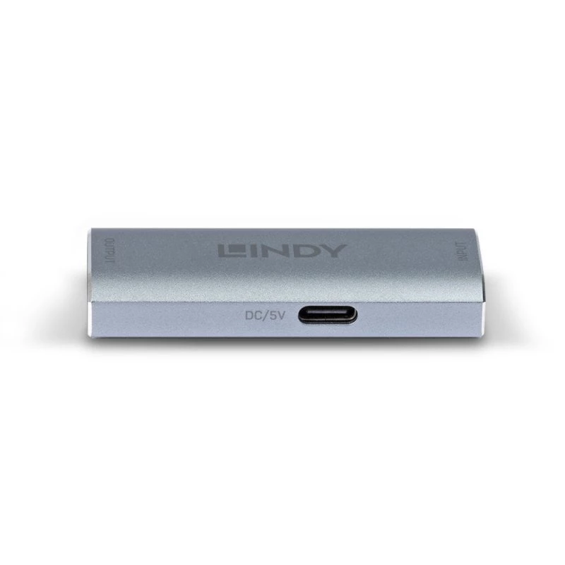 Lindy DisplayPort 1.4 kartotuvas, 7680 x 4320 pikseliai, AV kartotuvas, 40 m, laidinis, sidabrinis