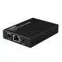 Lindy HDMI, KVM ir IR per IP plėstuvas, Imtuvas, Siųstuvas ir imtuvas, Laidinis, 150 m, Cat5e, Cat6, Juoda, Metalas