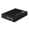 Lindy HDMI, KVM ir IR per IP plėstuvas, Imtuvas, Siųstuvas ir imtuvas, Laidinis, 150 m, Cat5e, Cat6, Juoda, Metalas