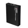 Lindy HDMI, KVM ir IR per IP plėstuvas, Imtuvas, Siųstuvas ir imtuvas, Laidinis, 150 m, Cat5e, Cat6, Juoda, Metalas