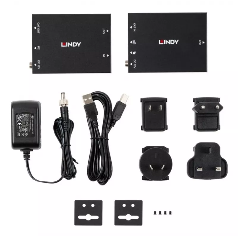 Lindy 39350 KVM plėtiklis Siųstuvas ir imtuvas