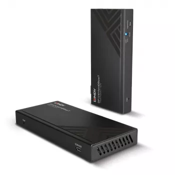 Lindy 150m Cat.6 DisplayPort 1.2, USB, IR ir RS-232 HDBaseT KVM ilgintuvas