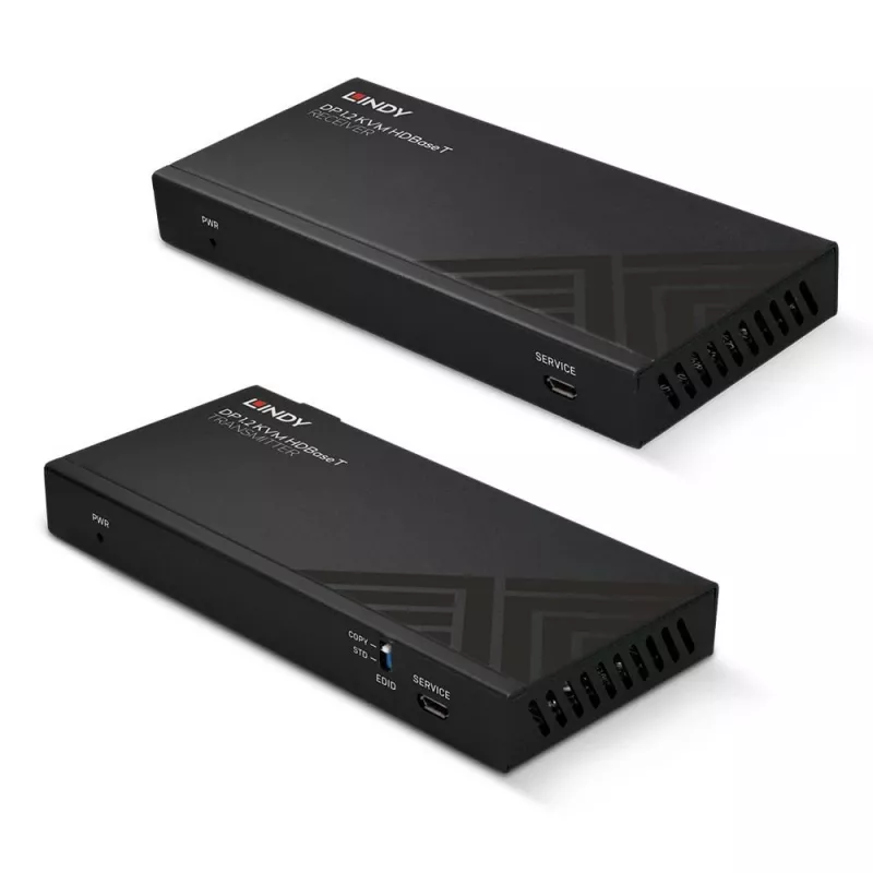 Lindy 150m Cat.6 DisplayPort 1.2, USB, IR ir RS-232 HDBaseT KVM ilgintuvas