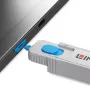Lindy HDMI prievadų blokavimo rinkinys, mėlynas (1 raktas, 4 spynos), prievadų blokatorius + raktas, HDMI, mėlyna, pilka, akrilnitrilo butadieno stirenas (ABS), 1 vnt., polietileninis maišelis