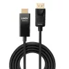 Lindy 3 m aktyvus DisplayPort į HDMI laidas su HDR, 3 m, DisplayPort, HDMI A tipo (standartinis), kištukas, kištukas, tiesus