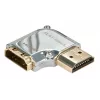 Lindy CROMO HDMI kištukas į HDMI lizdą 90 laipsnių kampinis adapteris – kairysis