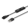 Lindy USB Type A į Jabra Quick Disconnect laisvų rankų įrangos adapteris