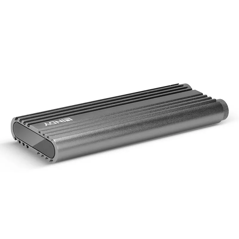 Lindy USB 3.2 Gen 2 x2 NVMe M.2 SSD Enclosure, SSD dėklas, M.2, PCI Express, 20 Gbit/s, USB jungiamumas, Sidabrinė