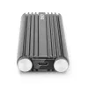 Lindy USB 3.2 Gen 2 x2 NVMe M.2 SSD Enclosure, SSD dėklas, M.2, PCI Express, 20 Gbit/s, USB jungiamumas, Sidabrinė