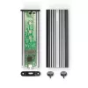 Lindy USB 3.2 Gen 2 x2 NVMe M.2 SSD Enclosure, SSD dėklas, M.2, PCI Express, 20 Gbit/s, USB jungiamumas, Sidabrinė