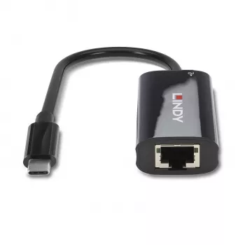 Lindy 43328 nešiojamojo kompiuterio dokas / prievadų daugintuvas USB 3.2 Gen 1 (3.1 Gen 1) Type-C juoda