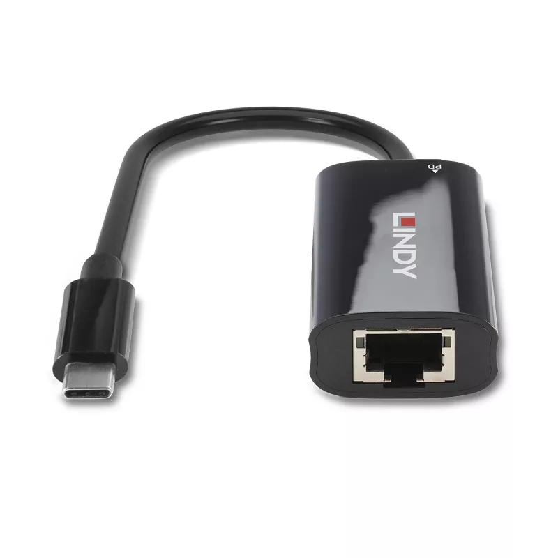 Lindy 43328 nešiojamojo kompiuterio dokas / prievadų daugintuvas USB 3.2 Gen 1 (3.1 Gen 1) Type-C juoda