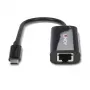 Lindy 43328 nešiojamojo kompiuterio dokas / prievadų daugintuvas USB 3.2 Gen 1 (3.1 Gen 1) Type-C juoda