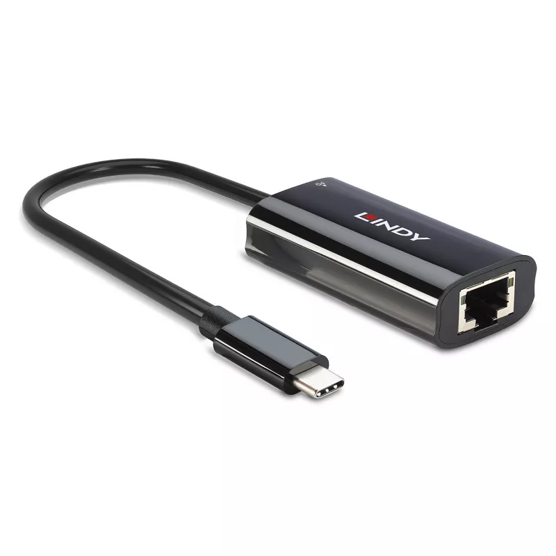 Lindy 43328 nešiojamojo kompiuterio dokas / prievadų daugintuvas USB 3.2 Gen 1 (3.1 Gen 1) Type-C juoda