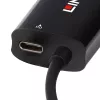 Lindy 43328 nešiojamojo kompiuterio dokas / prievadų daugintuvas USB 3.2 Gen 1 (3.1 Gen 1) Type-C juoda