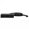 Lindy 2 prievadų USB 3.2 Gen 2 Type C dvikryptis perjungiklis, USB 3.2 Gen 1 (3.1 Gen 1) Type-C, USB 3.2 Gen 1 (3.1 Gen 1) Type-C, 5000 Mbit/s, juodas, 0,6 m, 85 mm