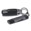 Lindy USB 3.2 Type C ir A SD / Micro SD kortelių skaitytuvas, MiniSD, SD, juoda, pilka, 5000 Mbit/s, USB 3.2 Gen 1 (3.1 Gen 1) A tipo / C tipo, 78,5 mm, 22,5 mm