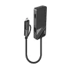 Lindy 43354 nešiojamojo kompiuterio dokas / prievadų daugintuvas USB 3.2 Gen 1 (3.1 Gen 1) Type-A + Type-C juodas
