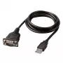 Lindy 43413 nuoseklusis laidas Pilka 1,5 m USB A tipo RS-232