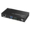 Lindy 100m Cat.6A 2 Host USB 3.2 Gen 1 HDBaseT plėtiklis, tinklo siųstuvas ir imtuvas, 100 m, 480 Mbit/s, Cat6a, VS6320, fosforinė bronza