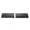 Lindy 100m Cat.6A 2 Host USB 3.2 Gen 1 HDBaseT plėtiklis, tinklo siųstuvas ir imtuvas, 100 m, 480 Mbit/s, Cat6a, VS6320, fosforinė bronza