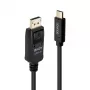 Lindy 2 m USB-C į DisplayPort 4K60 adapterio kabelis su HDR