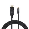 Lindy 2 m USB-C į DisplayPort 4K60 adapterio kabelis su HDR