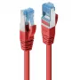 Lindy 47170 tinklo kabelis, raudonas, 20 m, Cat6a S/FTP (S-STP)
