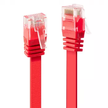 Lindy 47510 tinklo kabelis raudonas 0,3 m Cat6 U/UTP (UTP)