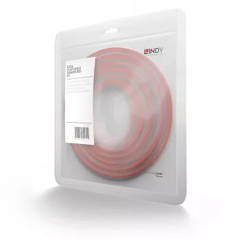 Lindy 47510 tinklo kabelis raudonas 0,3 m Cat6 U/UTP (UTP)