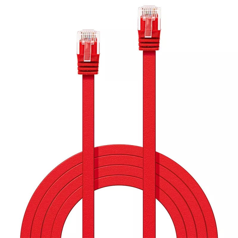 Lindy 47510 tinklo kabelis raudonas 0,3 m Cat6 U/UTP (UTP)