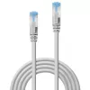 Lindy 1m Cat.6A U/UTP LSZH kabelis, pilkas, 1 m, Cat6a, U/UTP (UTP), RJ-45, RJ-45, pilka