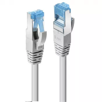 Lindy 2m Cat.6A U/UTP LSZH kabelis, pilkas, 2 m, Cat6a, U/UTP (UTP), RJ-45, RJ-45, pilkas