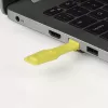Lindy RJ45 prievadų blokatoriai geltoni, 10 vnt. + 1 raktas, prievado blokatorius + raktas, RJ-45, geltona, akrilnitrilo butadieno stirenas (ABS), 10 vnt., polietileninis maišelis