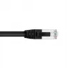 Lindy 0.2m RJ-45 Cat.6A atjungiamasis adapteris, 0,2 m, Cat6a, RJ-45, RJ-45, juoda, raudona
