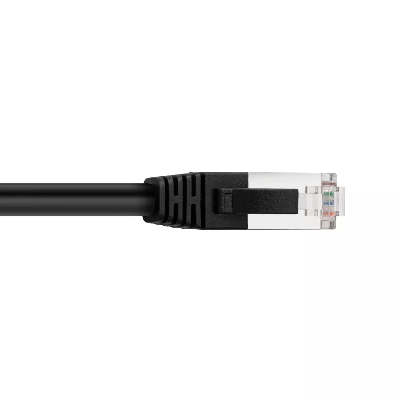 Lindy 0.2m RJ-45 Cat.6A atjungiamasis adapteris, 0,2 m, Cat6a, RJ-45, RJ-45, juoda, raudona
