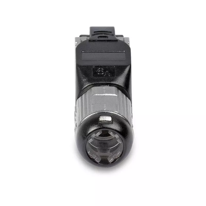 Lindy RJ-45 Cat.6/6A belaidis lauko terminatoriaus kištukas, RJ45, juoda, sidabrinė, metalinis, CE, REACH, RoHS, UKCA, 240 g, 133 mm
