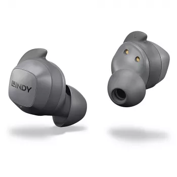 Lindy LE400W Ausinės Belaidės Į ausis įdedamos Muzika/Kasdienis USB Type-C Bluetooth Pilka