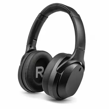 Lindy LH700XW ausinės su laidiniu ir belaidžiu ryšiu, ant galvos, muzikai, Micro-USB, Bluetooth, juodos