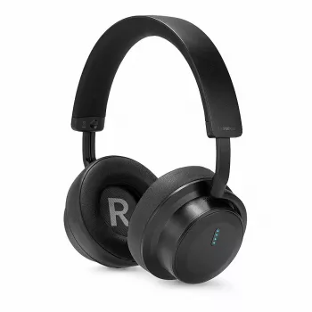 Lindy LH900XW ausinės su mikrofonu, laidinės ir belaidės, ant galvos, skambučiams / muzikai, USB-C, Bluetooth, juodos