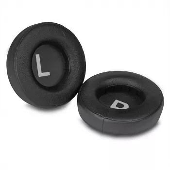 Lindy LH900XW pakaitinės ausų pagalvėlės, ausų pagalvėlė, oda, 240 g, juoda