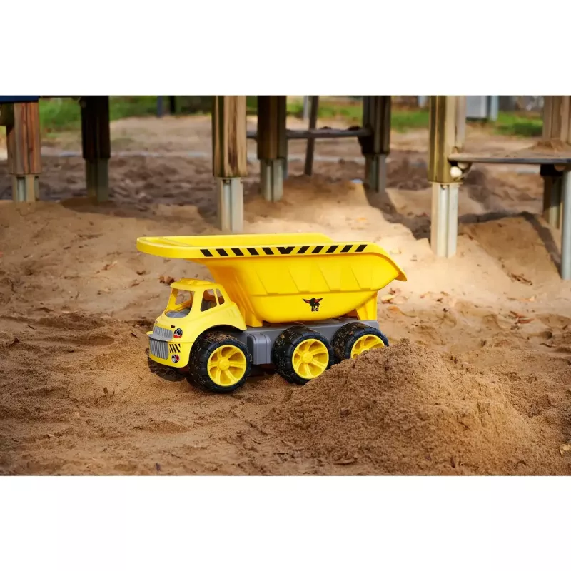 Žaislinis automobilis Simba-Dickie Mega Tipper 800054820 – didelis savivarčio žaidimo modelis